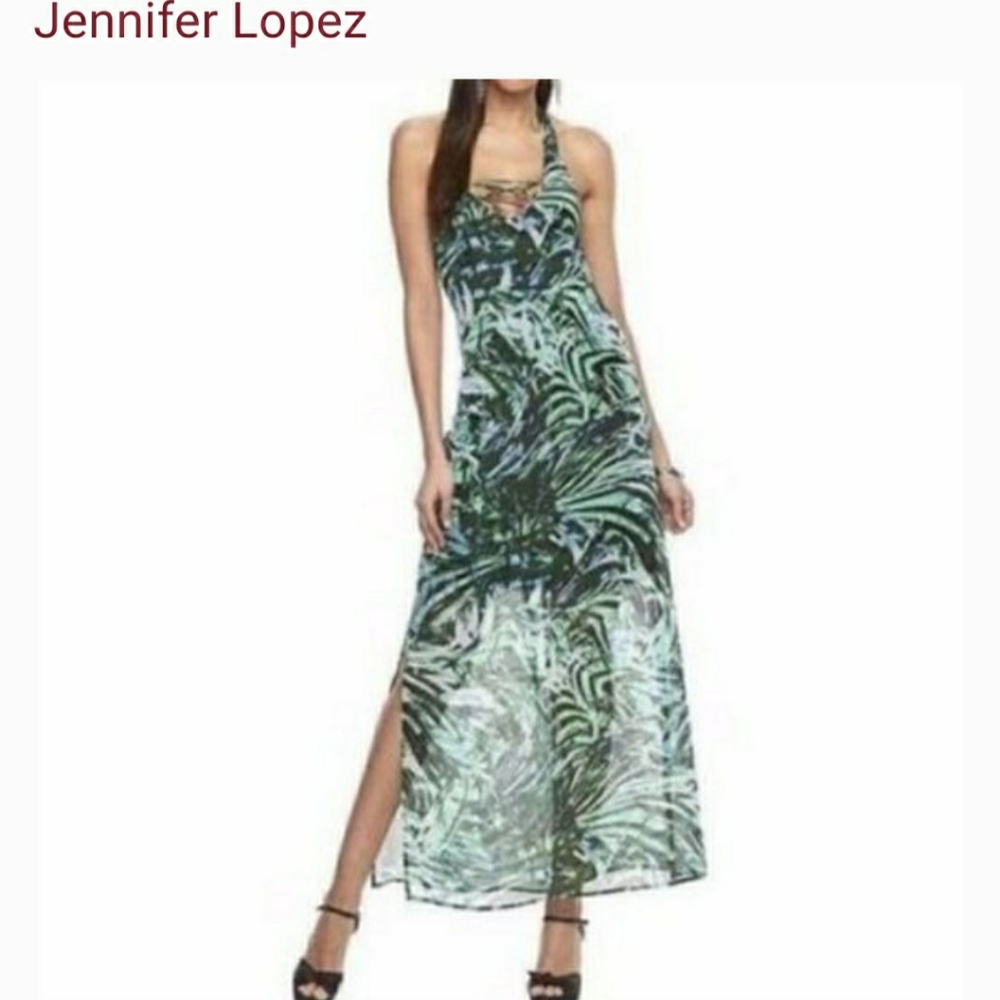 New Jennifer Lopez Long Summer 🛳 Dress.